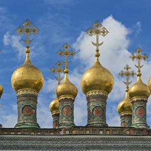 Onion Dome of the Deposition of the Robe in Moscow