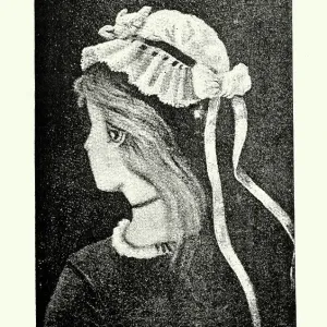 19th Century Optical Illusion Portrait Print 19th Century Optical Illusion Portrait Print