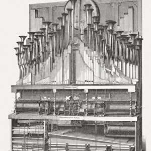 Orchestrion (1862) by Michael Welte (VAohrenbach, Germany), published in 1877