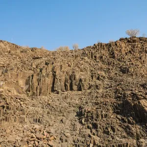Organ pipes, basalt, Damaraland, Namibia Organ pipes, basalt, Damaraland, Namibia