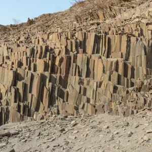 Organ Pipes, basalt rock, Damaraland, Namibia Organ Pipes, basalt rock, Damaraland, Namibia