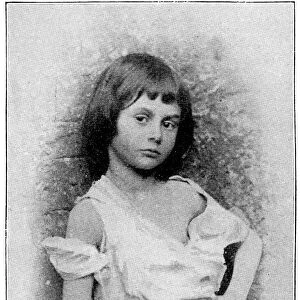Antique children book illustrations Photographic Print Collection: Alice in Wonderland