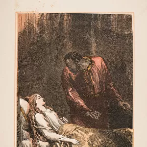 Othello by Shakespeare engraving 1870