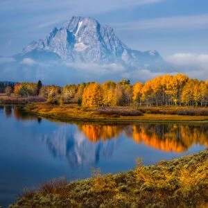 Ox Bow Bend during peak of fall colors