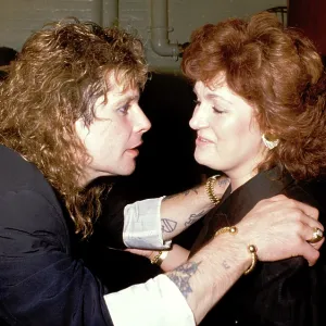 Ozzy Osborne and wife Shanon Ozzy Osborne and wife Shanon