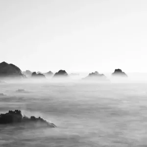 The Pacific ocean on a rocky portion The Pacific ocean on a rocky portion