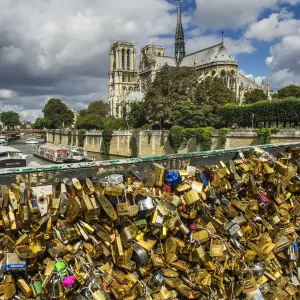 Padlocks of Love Paris Print Padlocks of Love Paris Print