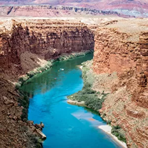 Grand Canyon Jigsaw Puzzle Collection: Colourful Marble Canyon