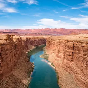 Marble Canyon Bridge Print over Colorado River Marble Canyon Bridge Print over Colorado River