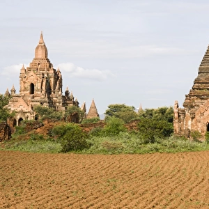 Two pagodas in Bagan