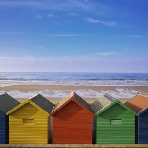 Whitby Beach Huts Print Whitby Beach Huts Print