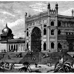 Palace in Delhi (Jama Masjid) Palace in Delhi (Jama Masjid)