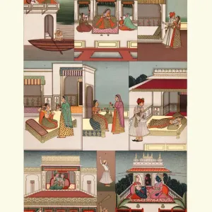 Mughal Palace Print Mughal Palace Print