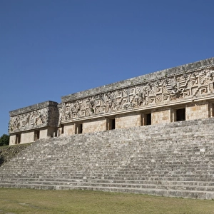 Palace of the Governor, Uxmal Mayan archaeological site