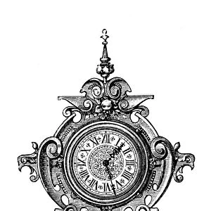 Panel clock