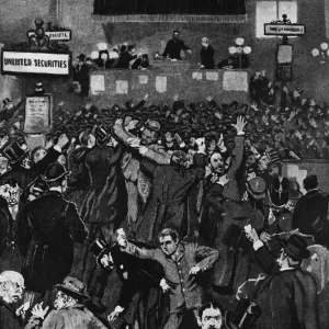 1893 Panic of the New York Stock Exchange Print 1893 Panic of the New York Stock Exchange Print