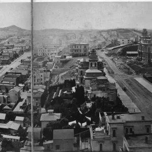 Panorama 11 of San Francisco from California Street Hill Panorama 11 of San Francisco from California Street Hill