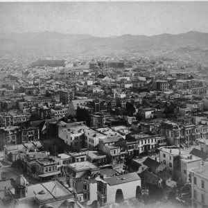 Panorama 9 of San Francisco from California Street Hill Panorama 9 of San Francisco from California Street Hill