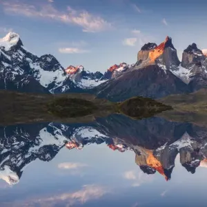 Torres del Paine Sunset Print Torres del Paine Sunset Print