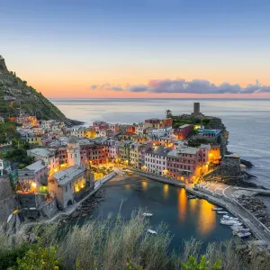 Vernazza Panorama Print, Cinque Terre National Park Vernazza Panorama Print, Cinque Terre National Park