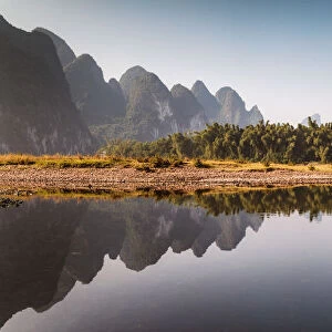 Panoramic of famous karst peaks, Guilin, China