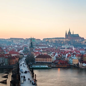 Panoramic Prague View