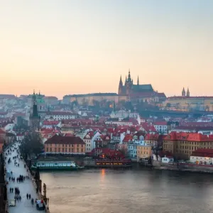Panoramic Prague View Panoramic Prague View