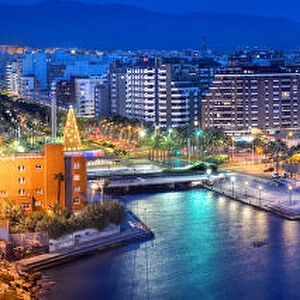 Panoramic view of Almeria City