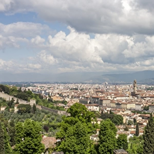 Panoramic view of city of Florence