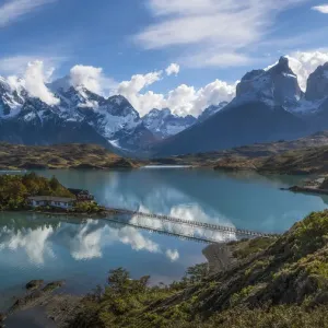 Panoramic View of Lake Pahoe Reflection Print Panoramic View of Lake Pahoe Reflection Print