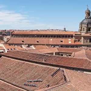 Panoramic view over Old City, Salamanca, Spain