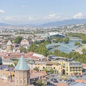Panoramic view of Tbilisi, Georgia, Europe