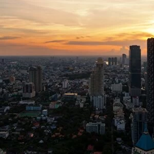 Panoramo of Bangkok City