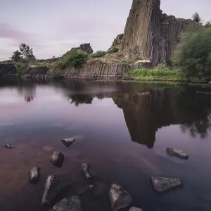 Basalt Rock Landscape Print