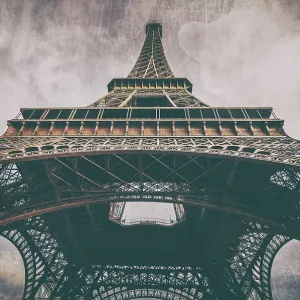 Paris Eiffel Tower Retro Photo Paris Eiffel Tower Retro Photo