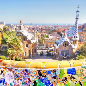 Park Guell and Barcelona City