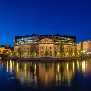 Parliament house Stockholm Sweden