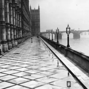 River Thames Houses of Parliament Print