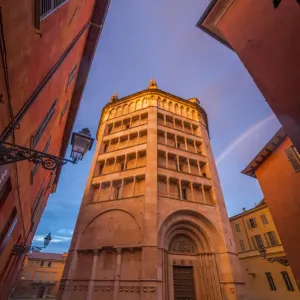 Parma Baptistery Sunset Print Parma Baptistery Sunset Print