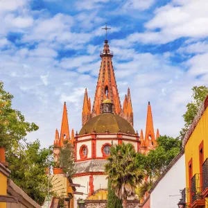 Parroquia Archangel Church, Aldama Street, San Miguel de Allende, Mexico