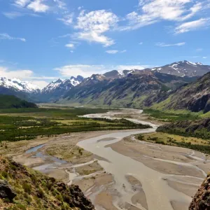 Patagonia River Valley Print Patagonia River Valley Print