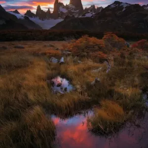 Patagonia sunset Patagonia sunset