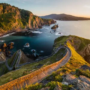 Path to San Juan de Gaztelugatxe Print