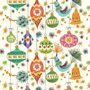 Pattern of Christmas Ornaments