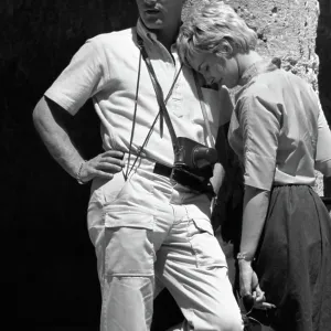 Paul Newman and Joanne Woodward In A Tender Moment Paul Newman and Joanne Woodward In A Tender Moment