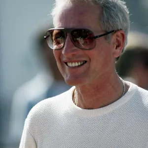 Paul Newman at Toyota Long Beach Grand Prix Race 1985 Paul Newman at Toyota Long Beach Grand Prix Race 1985