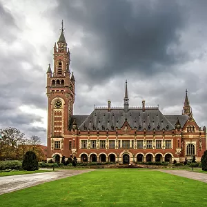 The Peace Palace in The Hague, the Netherlands