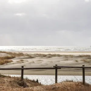 Peaceful beach in Anmyeon, Korea