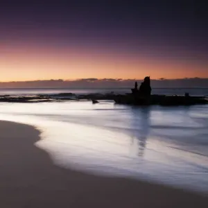 Durban Coastline Print at First Light Durban Coastline Print at First Light