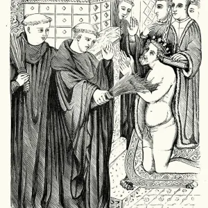 La penitencia del rey Enrique II. La penitencia del rey Enrique II.